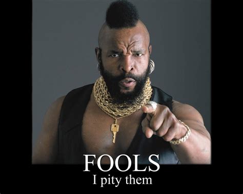 老友记冷知识（三十七）Pity the Fool .